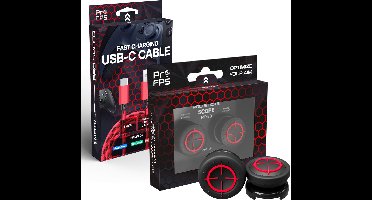 ProFPS Duo Pack voor PlayStation 5 (PS5) - eSports Game Accessoires – Controller Oplaadkabel USB-C - Performance Thumbsticks Mixed