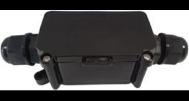 Waterdichte Connector 1 Uitgang IP68 ZWART - Polypropylène - Zwart - SILUMEN