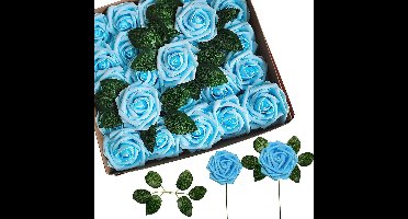 Kunstbloemen- nepbloemen- kunstbloemen voor binnen- nep bloemen- 25 bloemen