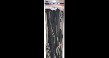 Tyraps - 7,5 x 500mm - 100st - zwart