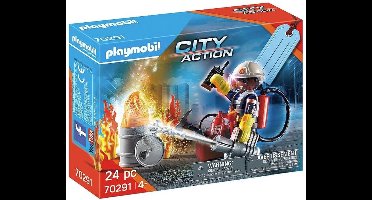 playmobil city action 70291 brandweerman