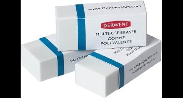 Derwent Multi use Eraser Gum Set 3 Stuks