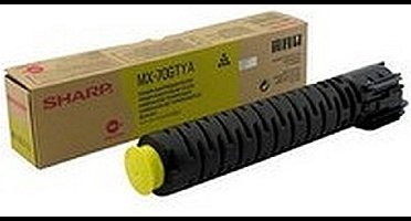Sharp MX-70GTYA Tonercartridge - Geel