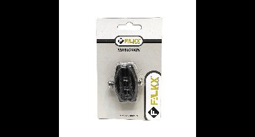 Falkx Remblokken 50mm - Geschikt voor racefietsen - Zwart - Per paar