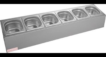 Garneerunit 6XGN1/6-150Mm - MaxPro 921090 - Horeca & Professioneel