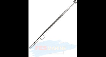 FES Marine RVS 316 vlaggenstok lengte 125cm diameter Ø22mm