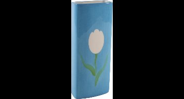 Svenska Living luchtbevochtiger radiator - blauw - porselein - 20 x 8 x 4 cm - waterverdamper kinderkamer
