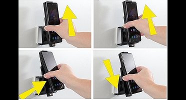 houder Samsung Galaxy Z Fold4 en 5Fold open & folded