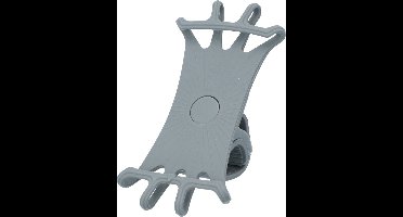 Dresco Telefoonhouder Fiets EZ Fit Grijs