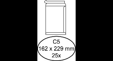 Bankenvelop C5 Zelfklevend Wit 158153