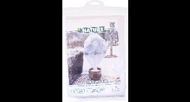 12x stuks Plantenhoes tegen vorst wit H75 x D48 cm 30 g/m2 - Winterafdekhoes - Winterhoes voor planten - Anti-vorst beschermhoes planten - Vorstbescherming - Planthoes