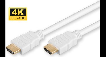 Microconnect HDM19190.5V1.4W HDMI kabel 0,5 m HDMI Type A (Standaard) Wit