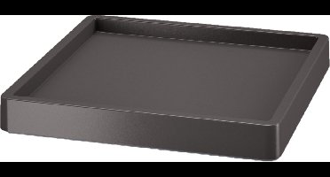 Plantenonderzetter/multiroller vierkant terracotta kunststof 35 cm - Trolleys voor kamerplanten