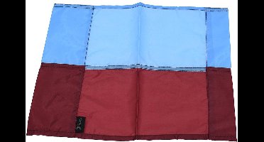 Precision Training - cornervlag - Bordeaux/blauw - polyester - 43x28 centimeter