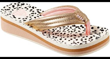 Reef Ahi Wedge Teenslippers - Meisjes - Wit - Maat 25/26