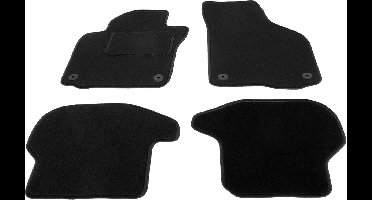 Automatten op maat - zwart stof - geschikt voor Volkswagen Eos 2005-2015