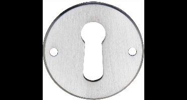 Sleutelrozet rond 30mm mat nikkel gelakt