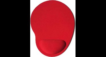 New Age Devi - Muismat - Traagschuim Pols Ondersteuning - Ergonomische Muismat - Rood