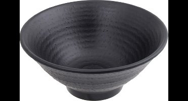 Zwarte Kom - Melamine - 14.2 x 6.35cm 325ml