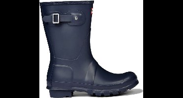 Hunter Dames Regenlaarzen Womens Original Short - Blauw - Maat 37