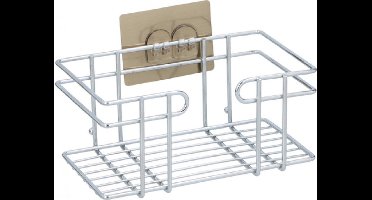 Alpina - Badkamerrek Zilver - 23x13x10cm - max. 4KG