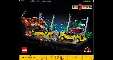 LEGO Jurassic World 76956 T-Rex ontsnapping