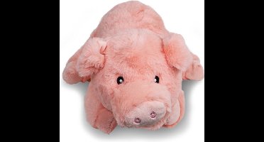 De Boon - Hondenspeelgoed - Eco Pluche Varkentje - Met Piep - 35 cm