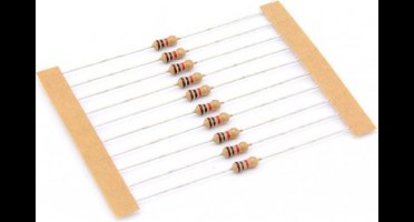 Weerstand 27 Ohm 1/4w 5% 10-stuks