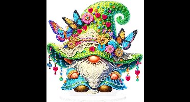 Ornament - BJP37 - Gnoom - diamond painting - compleet pakket - Diamond painting by Wietske