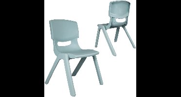 Kinderstoeltje Plastic Pastel Blauw