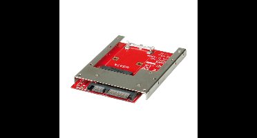 ROLINE Adapter, mSATA SSD to 2.5 SATA 22pin interfacekaart/-adapter
