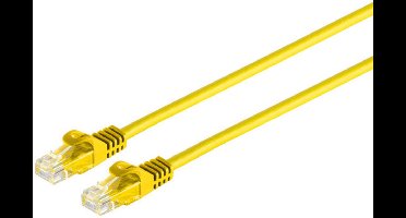 RJ45 Patchkabel CAT 7 Rohkabel U/UTP gelb 7,5m