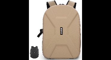 ONYX Cameratas met laptopvak - Spiegelreflexcamera rugzak - Spatwaterbestendig - Drones - Hardcase reistas - Beige