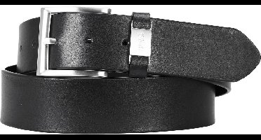 BOSS leren heren riem - zwart