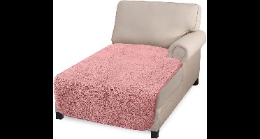 TheLau ® Luxe Zachte Hoes voor L-vormige Banken met Antislip Technologie in Roze Kleur