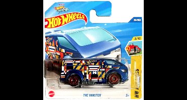 HOT WHEELS THE VANSTER BLUE/ART 35/250 1:64 HW ART CARS 3/10