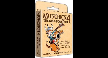 Munchkin 4 - The Need For Steed - Uitbreiding - Engelstalig kaartspel