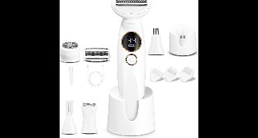 DailySupplies® Epileerapparaat Dames - Epilator Gezicht - Ontharingsapparaat - Wit