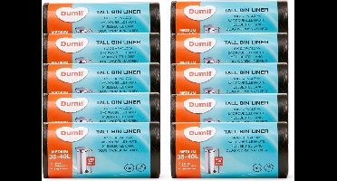 Dumil Vuilniszak Medium - 20 zakken 35-40 Liter - 10 rollen