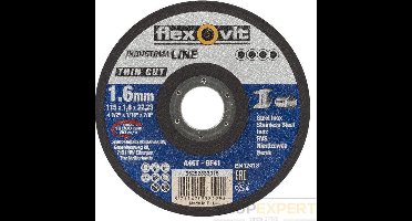 Flexovit doorslijpschijf - A46TBF41 - 115 x 1,6 mm