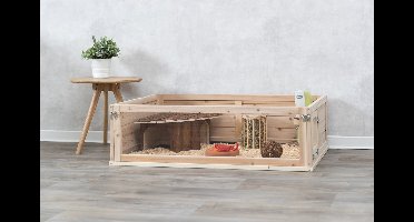 Trixie - Indoor Ren - Cavia - Hout/Plexiglas - 100X60X30 cm