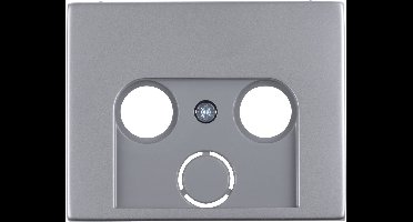 K5 centraalplaat Rvs radio/Tv