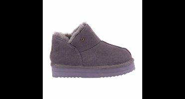 Pantoffel Warmbat Women Willow Suede Plateau Plum-Schoenmaat 40