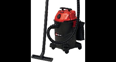 Einhell Elektrische Nat-/Droogzuiger TC-VC 1825 A - 1250 W - 180 mbar - 25 L - 2-delige kunststof buis - 250 cm zuigslang - Automatisch stopcontact: 2200 W