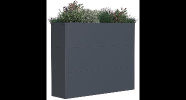 IVOL Plantenbak - 100 x 25 x 77 cm - Antraciet