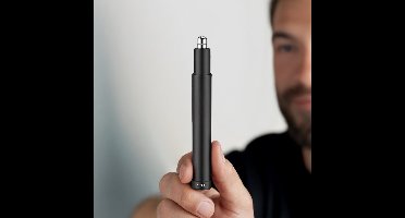 MikaMax Mini Nose Hair Trimmer - Compacte Neus- en Oorhaartjes Trimmer - Oplaadbaar - Ergonomisch Ontwerp - Ideaal voor Reizen