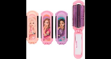 Depesche - TOPModel klapborstel met spiegel - 1 stuk