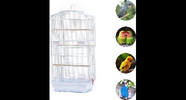 DailySupplies® Papegaaienkooi - Vogelkooi voor Binnen - Parkietenkooi met Speelgoed