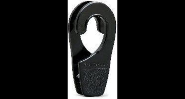 Fastfender voor 25mm buis zwart (2stuks)