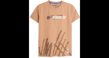 4PRESIDENT T-shirt jongens - Macaroon - Maat 164